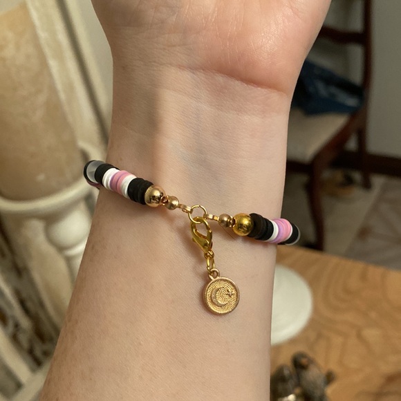 Handmade Heishi stacking bracelet XS-S - Picture 4 of 4